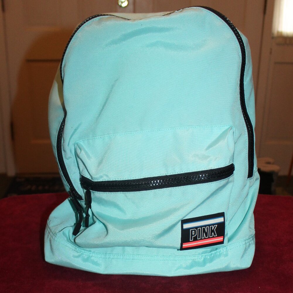 Victoria's Secret Pink Zip Backpack Teal/Mint